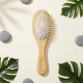 Premium Wooden Hair Brush – Anti-Breakage & Scalp Massage