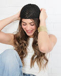 Summer Mesh Beanie – Handmade Crochet Boho Cap