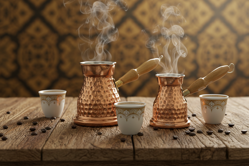 (New) Premium Copper Turkish Coffee Pot