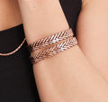 Premium Braided Copper Bracelet – Handmade Heavy Statement Cuff