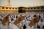 33 Beads Natural Brass Tasbih – Kaaba Key Design with Quranic Engraving