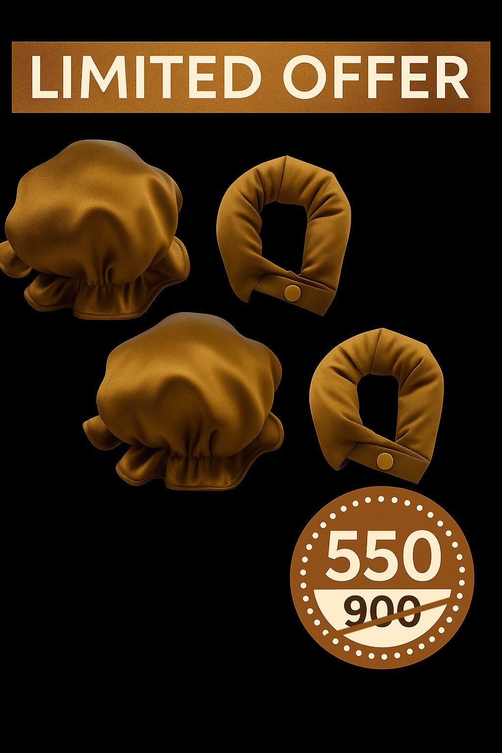 Bun bons 2 set (each set 2pcs)