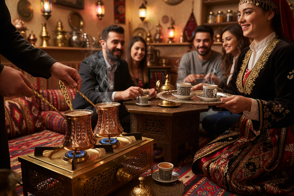 Premium Copper Turkish Coffee Pot