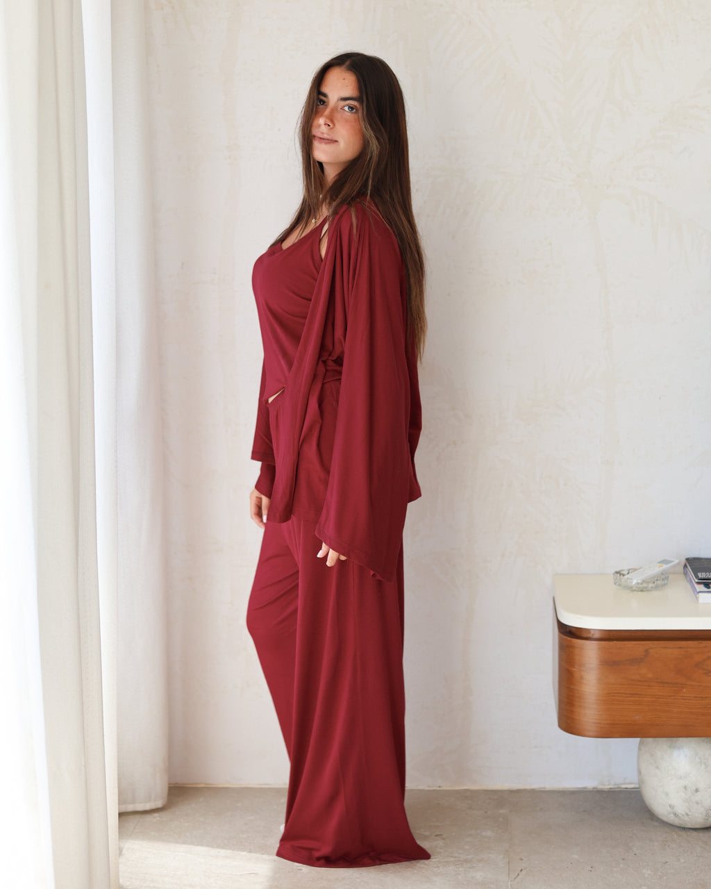 Don’t disturb pj- 3 piece set -Cherry kiss