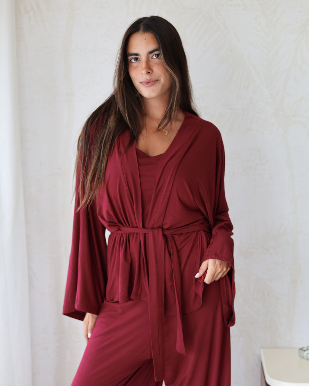Don’t disturb pj- 3 piece set -Cherry kiss